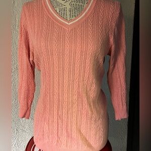 Pink Knitted Sweater